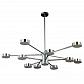 Подвесная люстра Crystal Lux GORACIO SP10 D1100 CHROME - фото №1