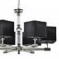 Подвесная люстра Lumien Hall Bolyasko LH1056/6P-NK-BK - фото №3
