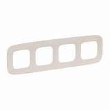 Рамка 4-постовая Legrand Valena Allure Слоновая кость 754314