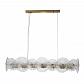 Подвесная люстра Indigo Miele 12021/7PL Brass V000021 - фото №2