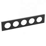 Рамка 5-постовая Legrand Celiane смальта графит 069310