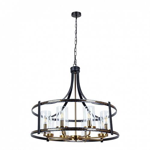 Подвесная люстра Arte Lamp Avior A7011SP-8BK
