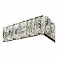 Подвесной светодиодный светильник iLedex Crystal ice MD7212-40B CR - фото №2