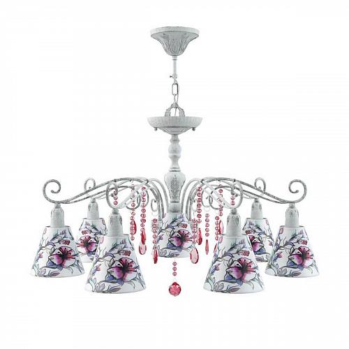 Подвесная люстра Lamp4you Provence E4-07-G-LMP-O-13-CRL-E4-07-PK-DN