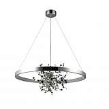 Подвесная люстра Crystal Lux GARDEN SPLED+4 D800 CHROME