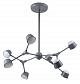 Подвесная люстра Crystal Lux MADRID SP8 GRAY - фото №3