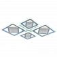 Потолочная светодиодная люстра Profit Light 8012/2+2 WHT - фото №1