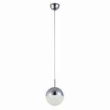 Подвесной светодиодный светильник Crystal Lux Pio SP1 D120 Chrome