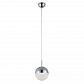 Подвесной светодиодный светильник Crystal Lux Pio SP1 D120 Chrome - фото №1
