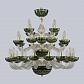 Подвесная люстра Bohemia Ivele 1309/16+8+4/300/3d G Cl/Clear-Green/H-1J - фото №2