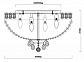 Подвесная люстра Rivoli Vittoria 1014-109 Б0037795 - фото №4