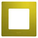 Рамка 1-постовая Legrand Etika зелёный папоротник 672541