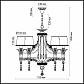 Подвесная люстра Odeon Light Peta 2803/6 - фото №3