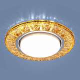 Встраиваемый светильник Elektrostandard 3022 GX53 GD золото a037069