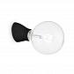 Бра Ideal Lux Winery AP1 Nero 180304 - фото №1