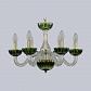 Подвесная люстра Bohemia Ivele 1308/6/165 G Cl/Clear-Green/H-1K - фото №2