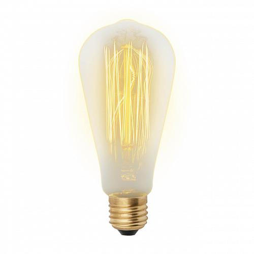 Лампа накаливания Uniel E27 60W золотистая IL-V-ST64-60/GOLDEN/E27 VW02 UL-00000482