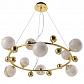 Подвесная люстра Crystal Lux Salvadore SP9H Gold - фото №1