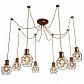 Подвесная люстра Arte Lamp 75 A9182SP-8BZ - фото №1