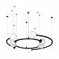 Подвесная люстра Loft IT Infinite 10155/800 Black - фото №1