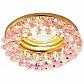 Встраиваемый светильник Ambrella light Crystal K206 PI/G - фото №1