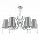 Подвесная люстра Crystal Lux Renata SP6 Silver - фото №1