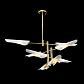 Подвесная люстра Crystal Lux Rafael SP8 Gold - фото №4