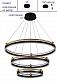 Подвесная люстра Crystal Lux FERNANDO SP158W LED D400+600+800 BLACK/GOLD - фото №6