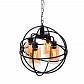 Подвесная люстра Lumina Deco Stradi LDP 11509-4 BK - фото №3