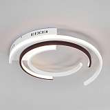 Потолочный светодиодный светильник Eurosvet Gross 90248/3 белый/ черный