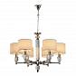 Подвесная люстра Lumien Hall Малье LH1053/6H-NK-WT - фото №1