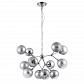 Подвесная люстра Crystal Lux Medea SP12 Chrome - фото №1