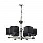 Подвесная люстра Lumien Hall Bolyasko LH1056/6P-NK-BK - фото №1