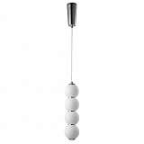 Подвесной светодиодный светильник Crystal Lux Desi SP4 Chrome/White