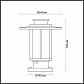 Уличный светильник Odeon Light Nature Mito 4047/1B - фото №2