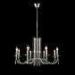 Подвесная люстра Crystal Lux AURELIO SP8 GOLD+CHROME/TRANSPARENT - фото №3