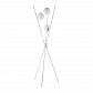 Торшер Crystal Lux Medea PT3 White - фото №1
