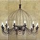 Подвесная люстра Ideal Lux Corte SP12 Ruggine 097671 - фото №1