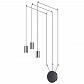 Подвесной светильник Odeon Light L-vision Lucas 3897/3 - фото №1