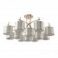 Потолочная люстра Crystal Lux Sergio PL8+4 Gold - фото №1