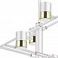 Подвесная люстра Lumien Hall Саурис LH8020/8P-WT-GD - фото №4