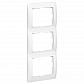 Рамка 3-постовая Legrand Galea Life белая 771007 - фото №1