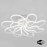 Потолочный светодиодный светильник Eurosvet Smart Floret 90235/8 белый