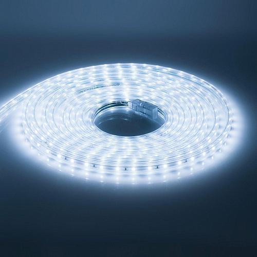 Светодиодная влагозащищенная лента Apeyron 4,8W/m 60LED/m 3528SMD холодный белый 5M 10-04
