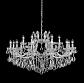 Подвесная люстра Crystal Lux Hollywood SP12+6 Chrome - фото №1
