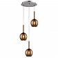 Подвесной светильник Zumaline Monic MD1629-3B(copper) - фото №1