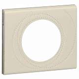 Рамка 1-постовая Legrand Celiane кожа макиато 069431