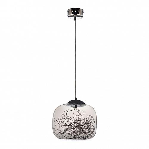 Подвесной светодиодный светильник Lumina Deco Daisy LDP 6823-300 CHR+GY