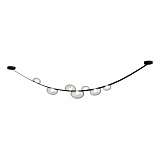 Подвесной светодный светильник Crystal Lux Bosque SP7 L3000 Black/Transparent