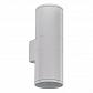 Уличный настенный светильник Ideal Lux Gun AP2 Big Bianco 092300 - фото №1